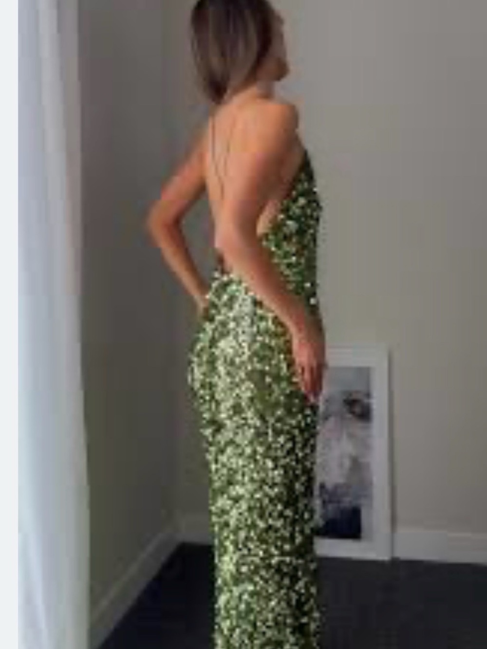 Zara Limited Edition Sequin Maxi Dress - Sz M